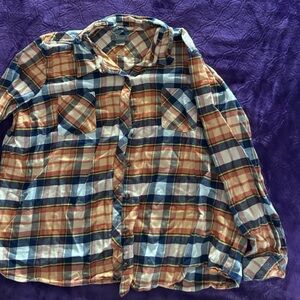 Women’s Natural Reflections flannel-2X